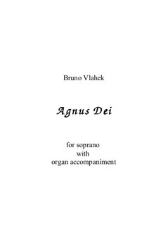 Agnus Dei (soprano & organ)