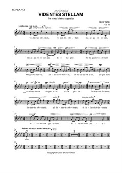 Vidente Stellam - vocal parts